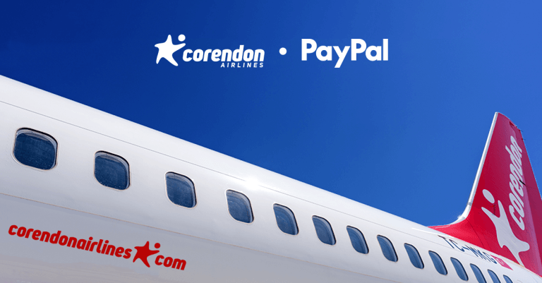 Corendon Airlines & PayPal